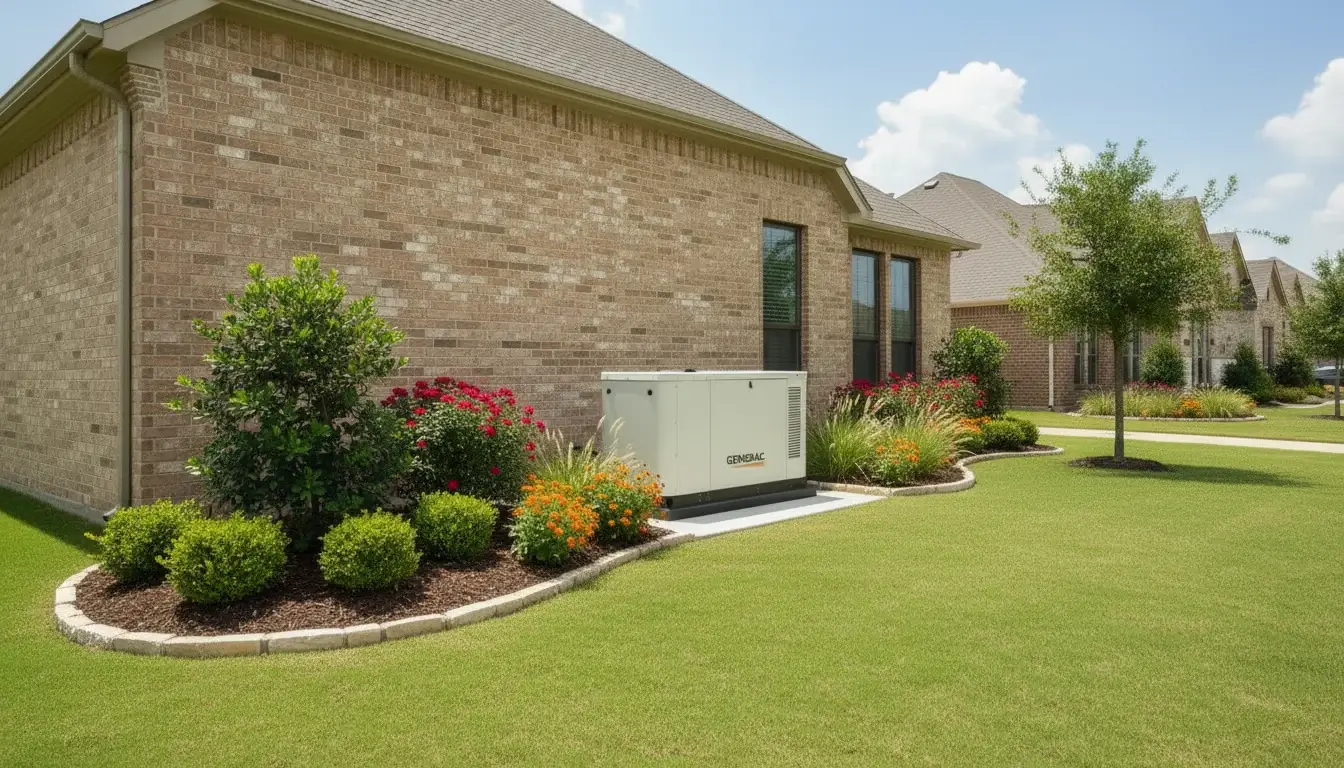 Keiser Electric generator installation in Fort Worth